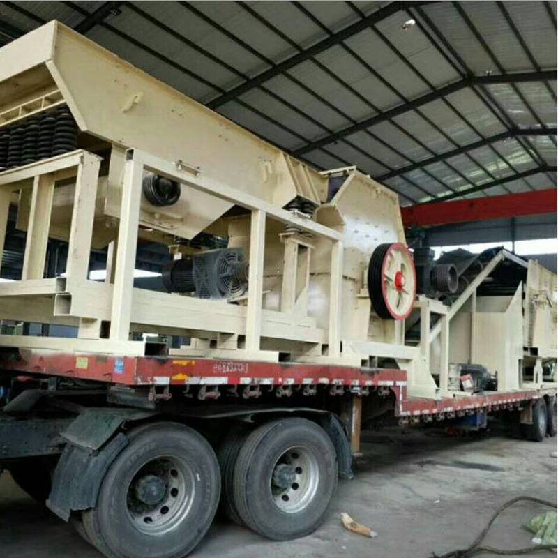 【賺錢項(xiàng)目 移動式河卵石制砂機(jī)